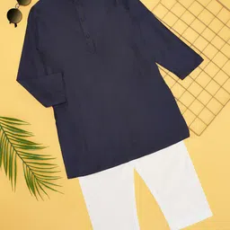 indus route by Pantaloons Boys Regular Kurta with Pyjamas-picture-57