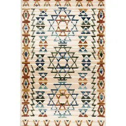 Sapana Carpet-Mats Cream-Coloured Bohemian No Shredding Polyester Carpet image 2