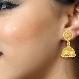 DIVASTRI Contemporary Jhumkas Earrings-image-85