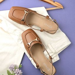 El PasoWomen Open Toe Flats-15