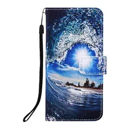 PEEPERLY Abstract Printed iPhone 16 Pro Flip Case Mobile Accessories image 3