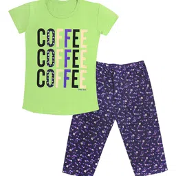 Tee Weavers Girls Printed Night suit-image-67
