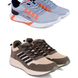DRACKFOOT Men Non-Marking Running Sports Shoes-image-80