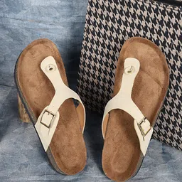 MOZAFIA Women Core with Buckles Flats-image-90
