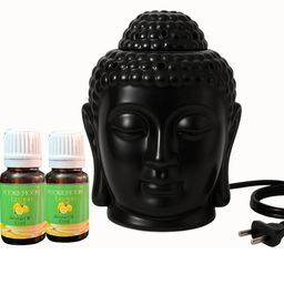 Pookiemoon Buddha Diffuser with 2 Lemon Aroma Oils 10ml Each-37