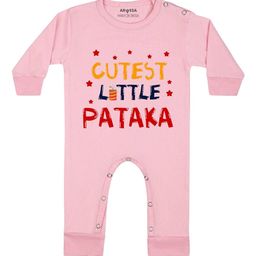 Arvesa My First Diwali Printed Bodysuit-image-73