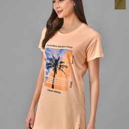 Christy World Women Pack of 2 Typography Printed Extended Sleeves T-shirt-image-37