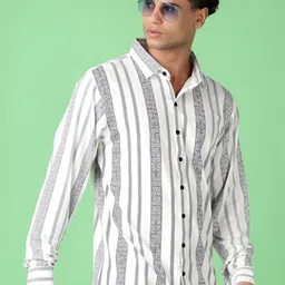 V-Mart Men Printed Polo Collar T-shirt-image-25