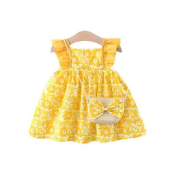StyleCast x Revolte Floral Print Chiffon Fit & Flare Dress-58