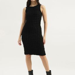 United Colors of Benetton Print Bodycon Dress-image-18