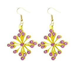 Adornity Women Pink Earrings-image-86