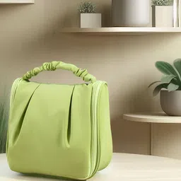 Aura Green Set of 1 Water Resistant Makeup Organiser Organisers-17