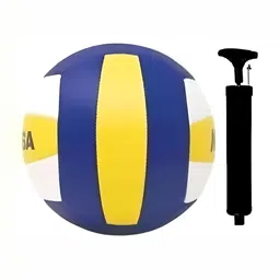 HackerX Pebble Hand Stitched Trainy Sports Volleyball With Pump-93
