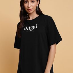 Sands of India Women Typography T-shirt-image-75