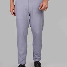 Mast & Harbour Men Slim Fit Mid-Rise Trousers-picture-47
