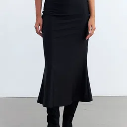 Cool & Sexy A-Line Straight Midi Skirts-image-57