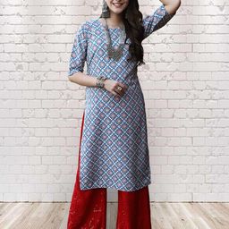 Ethnic basket Women Multicoloured Kurtas-picture-49