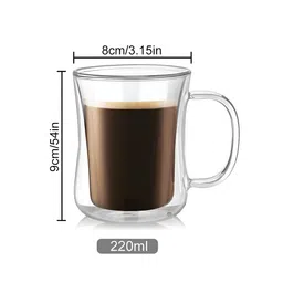 We3 Transparent Solid Glass Matte Mugs Set of Cups and Mugs image 2