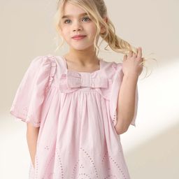 Angel & Rocket Embroidered Cotton Top-image-98