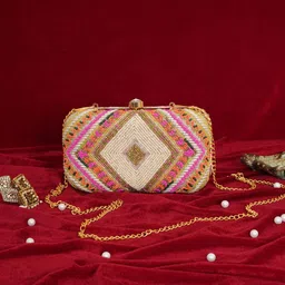 Anouk Embellished Box Clutch-image-79