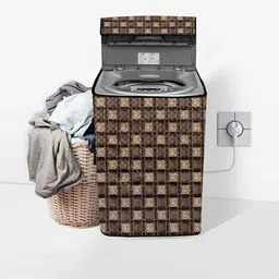 Stylista Waterproof and Dustproof PVC Washing Machine Cover-image-54