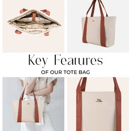 MINI WESST PU Structured Tote Bag image 2