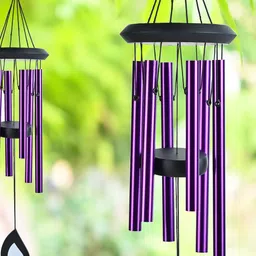 HINDCRAFT Purple Wind chimes-picture-27
