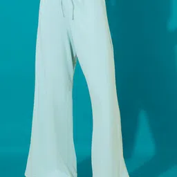 FFLIRTYGO Women Solid Relaxed Fit Mid-Rise Casual Wide Leg Trousers-image-80
