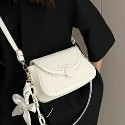 corsica DressBerry PU Structured Handheld Bag with Fringed image 3