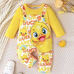 INCLUD Infant Girls Printed Long Sleeve Romper-image-21