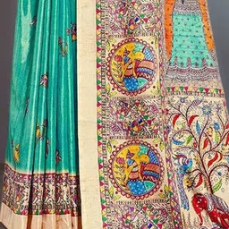 Anouk Rustic Ethnic Motifs Saree image 2