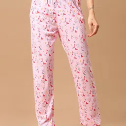 V-Mart Printed Mid-Rise Lounge Pants-picture-3