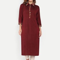 4u Fashion Viscose Rayon Women Kurtas-image-78