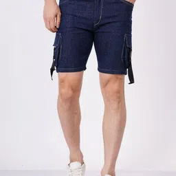 COMFITS Men Denim Denim Shorts-picture-7