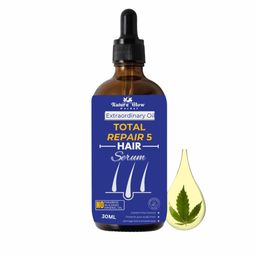 Nature Glow Herbal Total Repair 5 Hair Serum - 30 ml-17