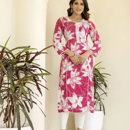PURSHOTTAM WALA Women Printed straight Kurta-image-61