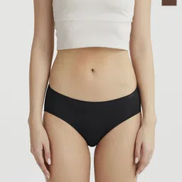 B'there Pack Of 2 Mid Rise Hipster Briefs P004_MBN_CBK-50
