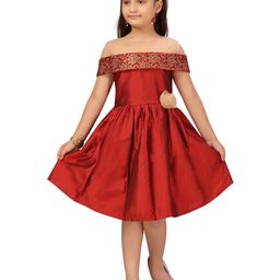 BAESD Off-Shoulder Fit & Flare Dress-31