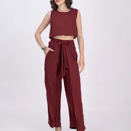 Moomaya Balloon Top With Trousers Co-Ord-picture-30