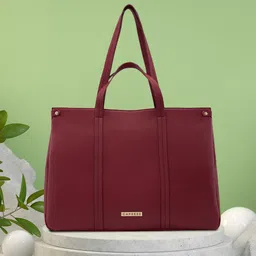 Caprese Jamie Textured Oversized Laptop Shoulder Bag-29