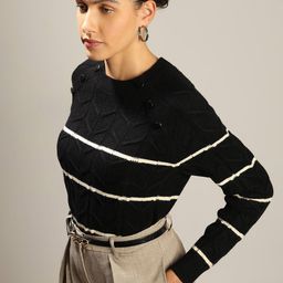 Vero Moda Women Striped Pullover-image-94