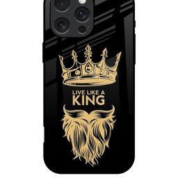 QRIOH Typography Printed iPhone 16 Pro Back Case Mobile Accessories-image-21