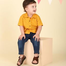 Fabindia Boys Opaque Printed Casual Shirt-image-50