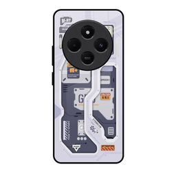 QRIOH Tech Savvy Printed Redmi 14C 5G Impact Resistant Back Case-15