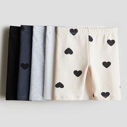 H&M 5-Pack Cotton Cycling Shorts-picture-38