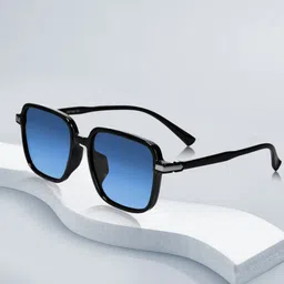 CELEBRITY SUNGLASSES Unisex Square Sunglasses with UV Protected Lens CLSG-DC1001-05-48