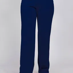 NUCOUTHS Women Relaxed Straight Leg Straight Fit High-Rise Trousers-picture-25