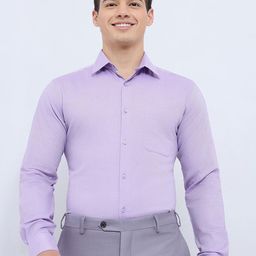 Raymond MenPure Cotton Cutaway Collar Formal Shirt-image-15