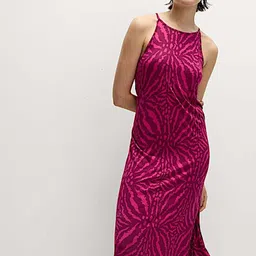 Marks & Spencer Women Print Maxi Midi Dress-image-53