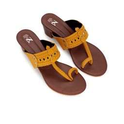 THE MADRAS TRUNK Embellished Block Mules with Bows image 2